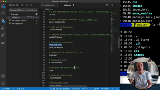07 .gitignore y borrado de archivos del repositorio
