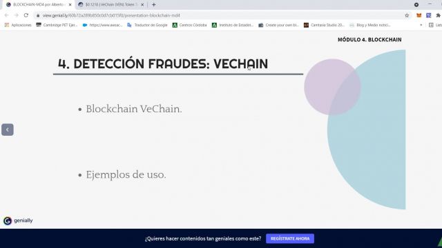 48 V&iacute;deos del m&oacute;dulo 4_ 4-- Detecci&oacute;n fraudes_ Vechain-