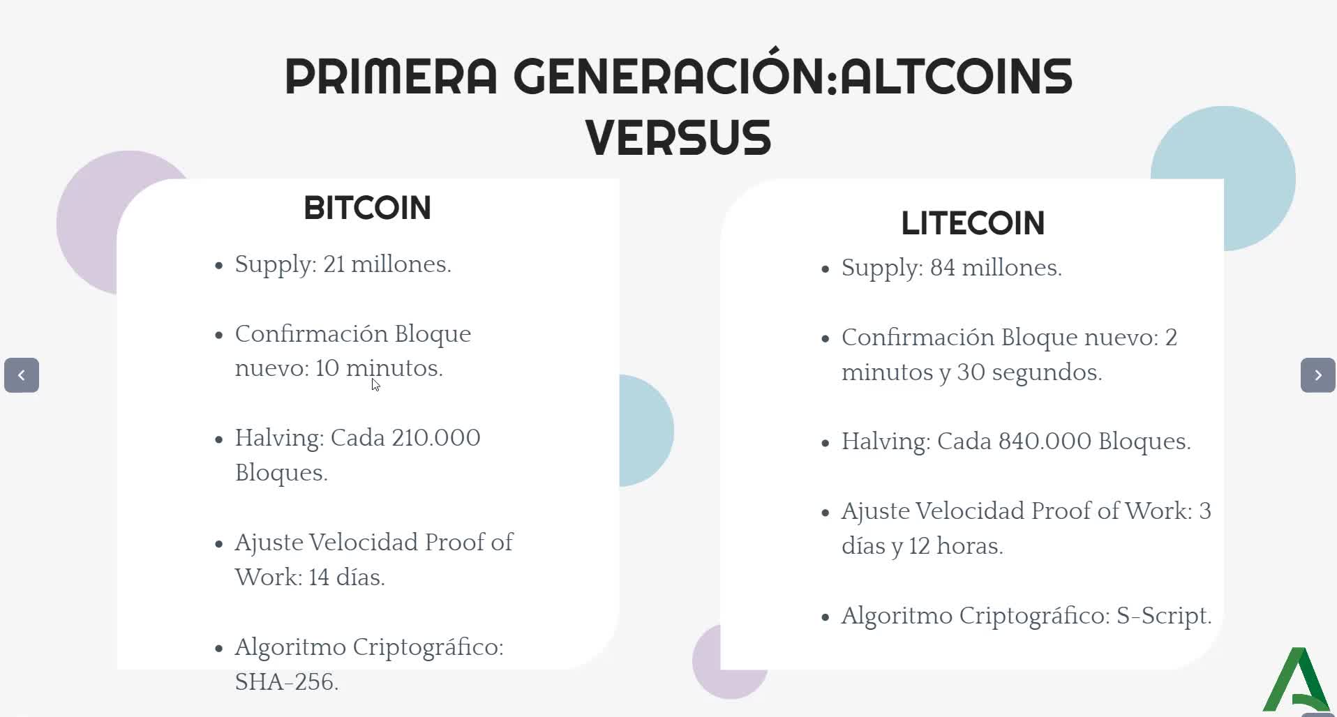 18 Vídeos del módulo 2_ 1-- Primera Generación_ Altcoin-