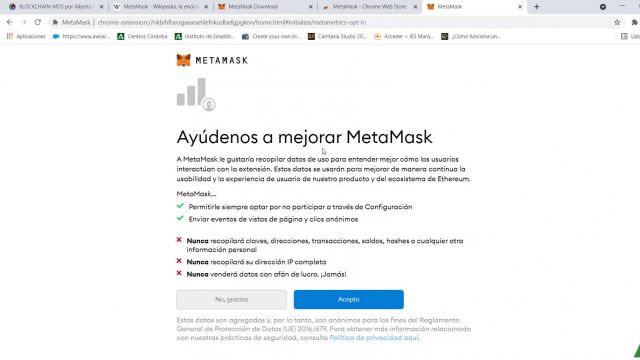 61 V&iacute;deos del m&oacute;dulo 5_ 2-- Metamask_ Instalaci&oacute;n-