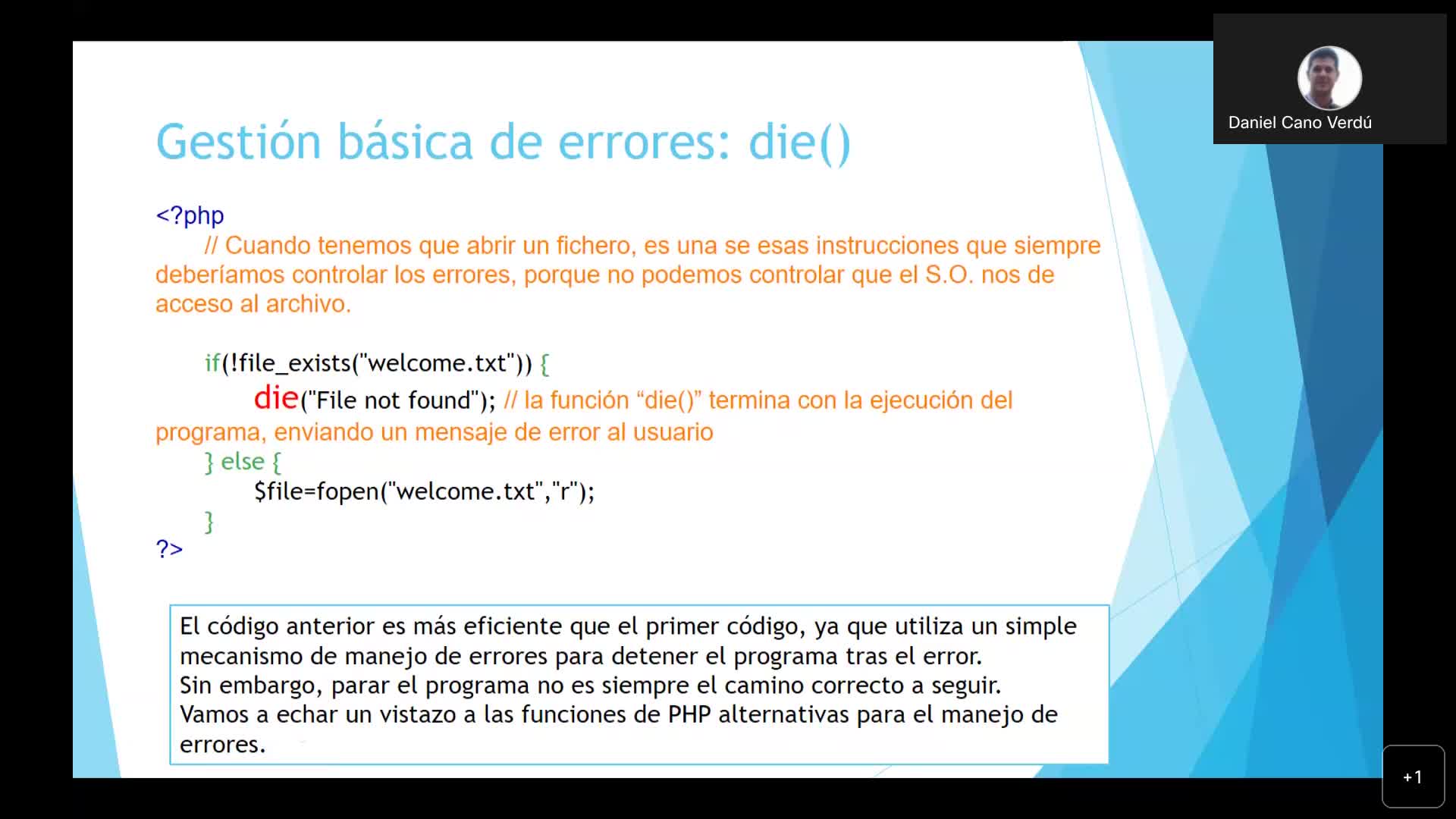 Clases on-line IAW 2ASIR UT4- PHP Avanzado- Gestión de ERRORES- Parte 3-20221221 1923-2