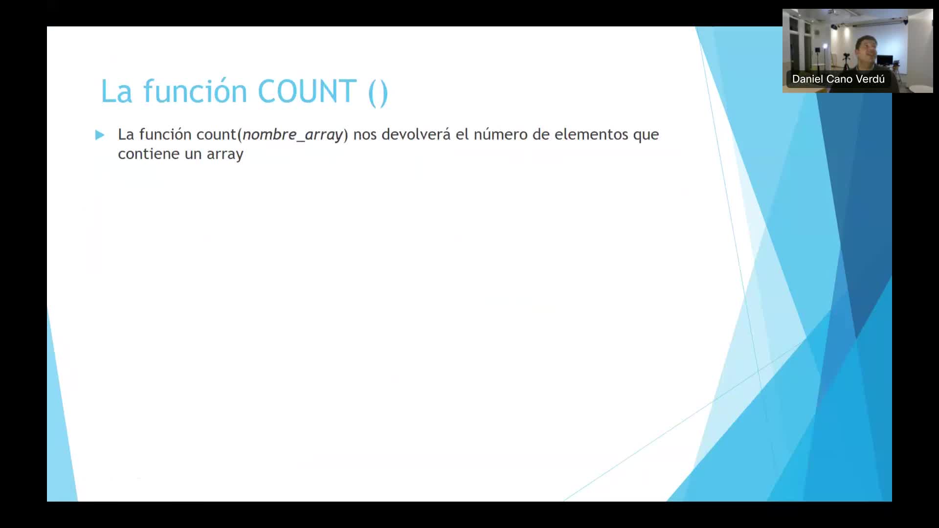 Clases on-line IAW 2ASIR UT4- PHP Avanzado- ARRAYS Parte 1-20221220 1927-1